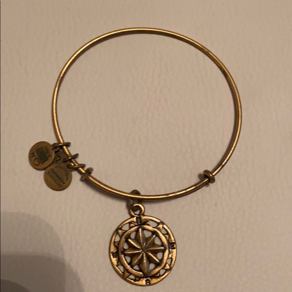 Alex and Ani compass bracelet